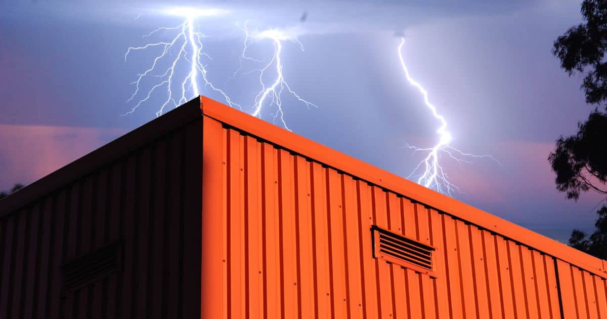 Do Container Homes Attract Lightning?