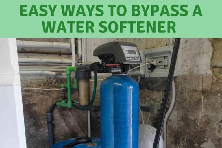 Easy Ways To Bypass A Water Softener [Solved!]