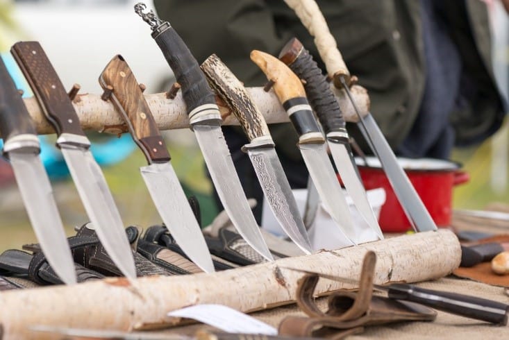 various knives